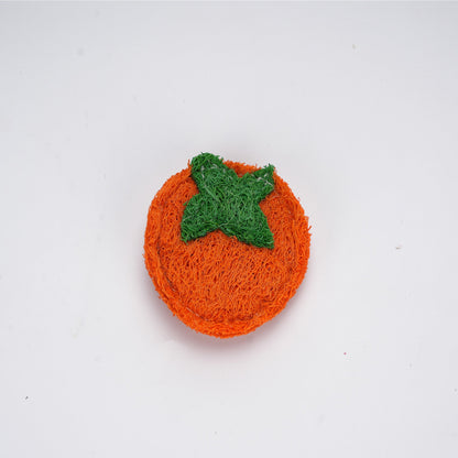 Give Your Pet Joy, Even When You're Away!--Natural Loofah Catnip Pet Toys Buy 2 get 1